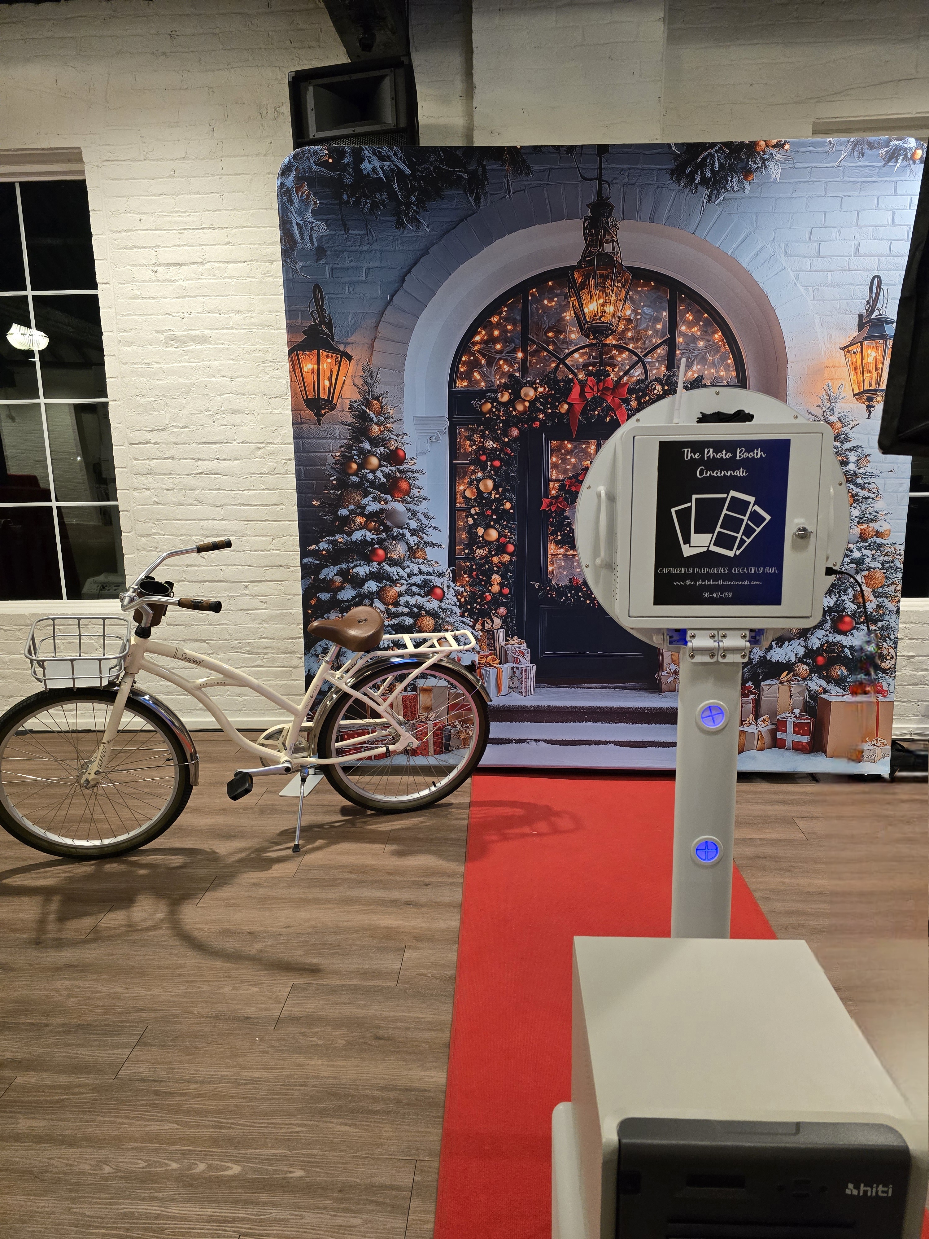 Christmas Booth Setup