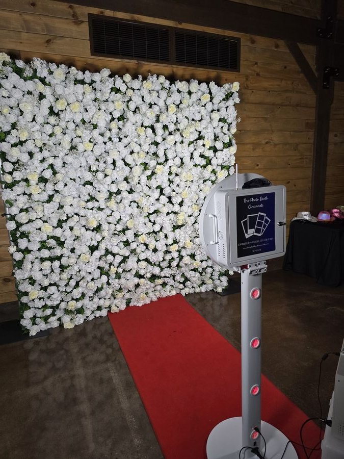White Rose Backdrop