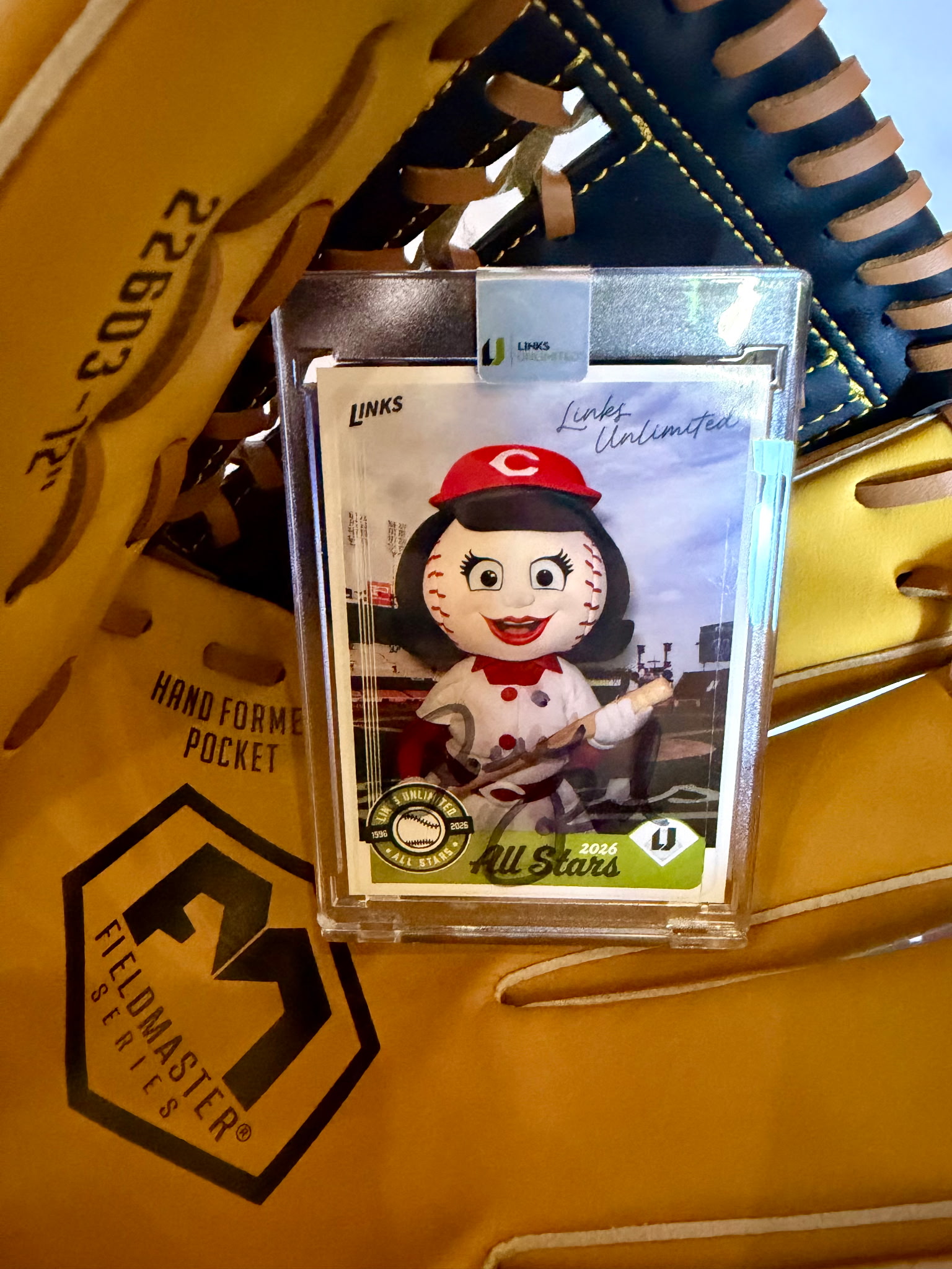 Reds All Stars Sports Card